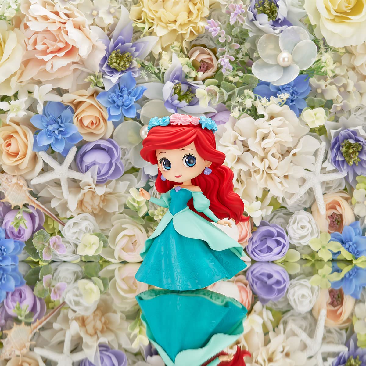 Banpresto - Disney Characters - Flower Style - Ariel (ver. A), Bandai Spirits Q Posket Figure - Image 5