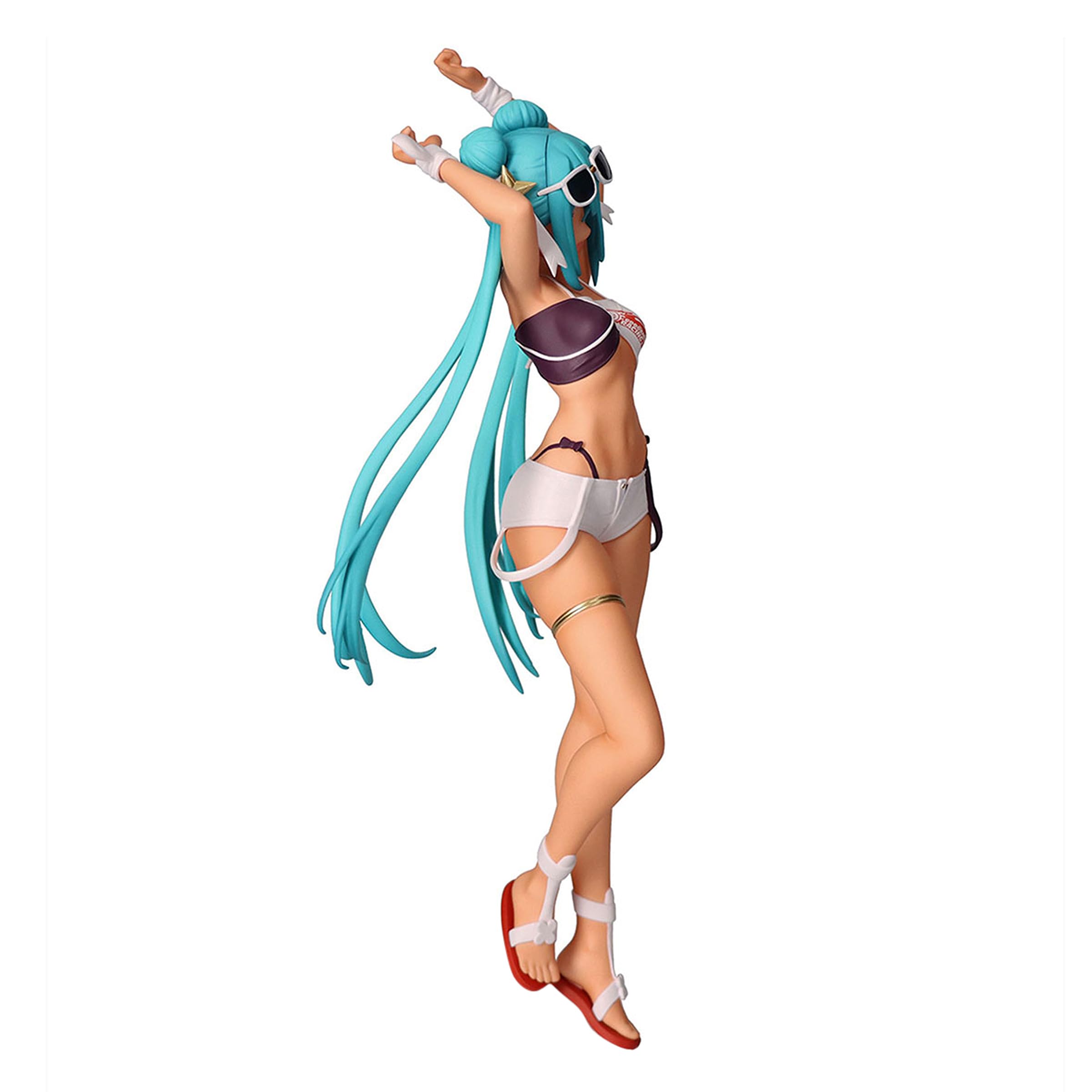 Banpresto - Hatsune Miku Racing ver. - Racing Miku 2023 Tropical ver. Figure - Image 3