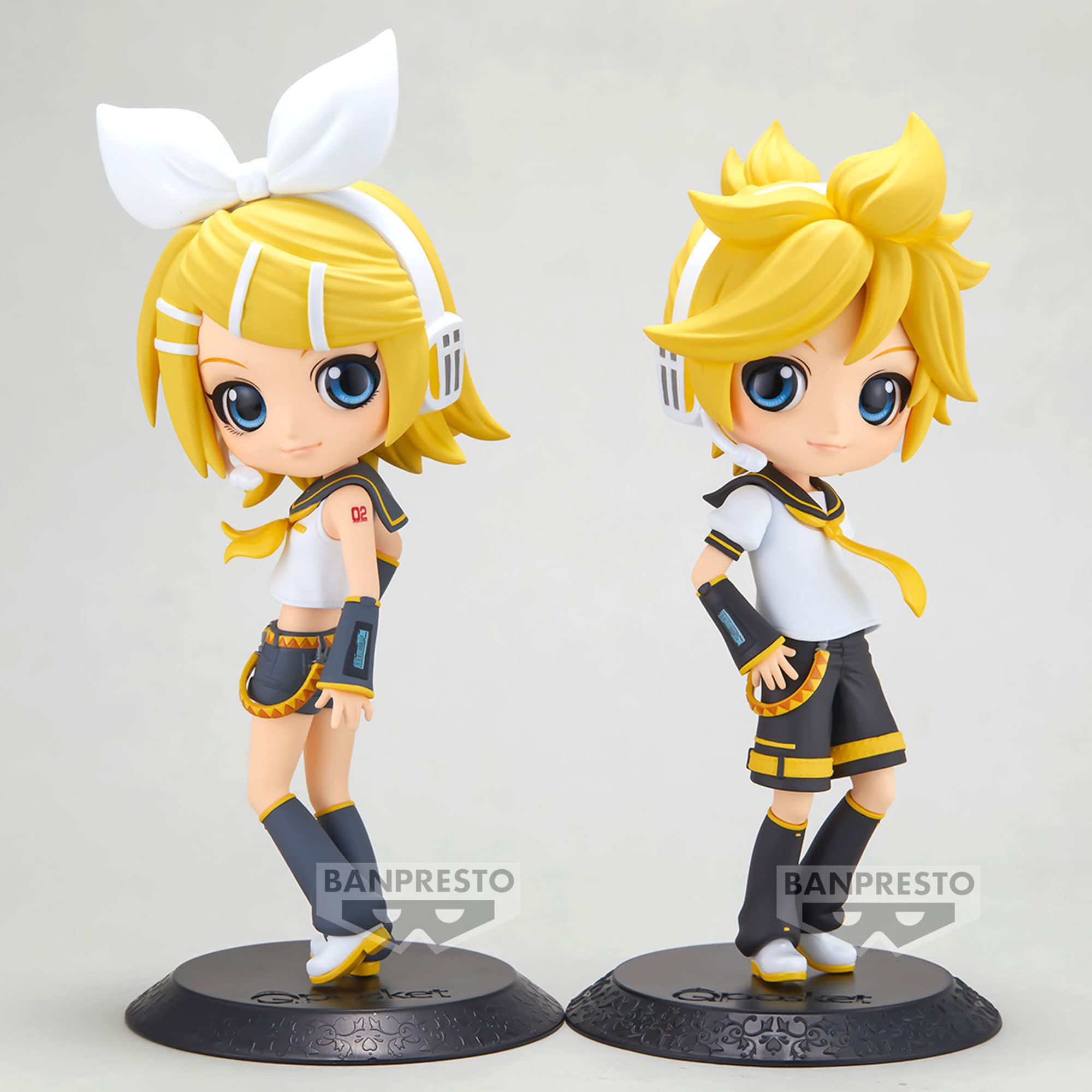 Banpresto - Kagamine Rin/Len - Kagamine Rin (Ver. A), Bandai Spirits Q posket Figure - Image 6