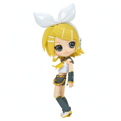 Banpresto - Kagamine Rin/Len - Kagamine Rin (Ver. A), Bandai Spirits Q posket Figure - Image 8