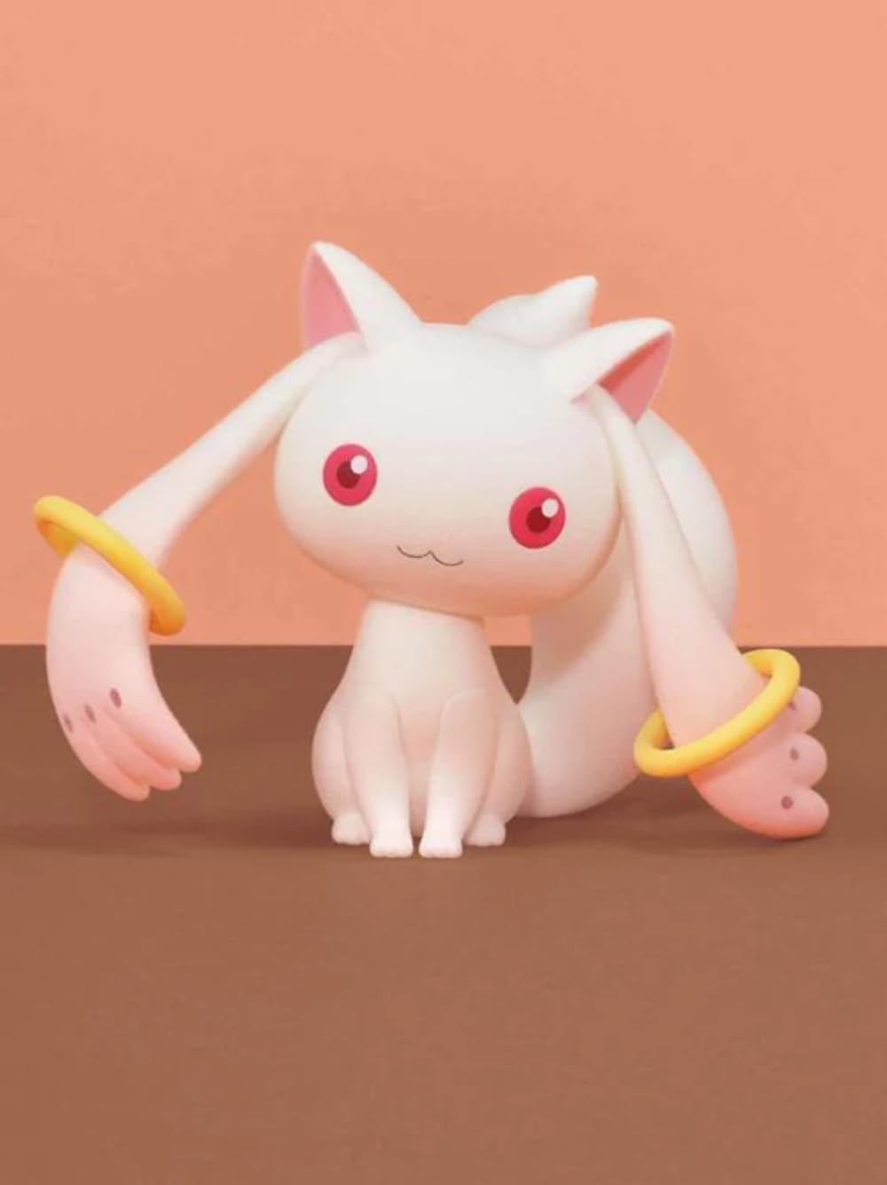 Banpresto - Puella Magi Madoka Magica: The Movie Rebellion - Kyubey (ver. A), Bandai Spirits Fluffy Puffy Flocked Figure - Image 3