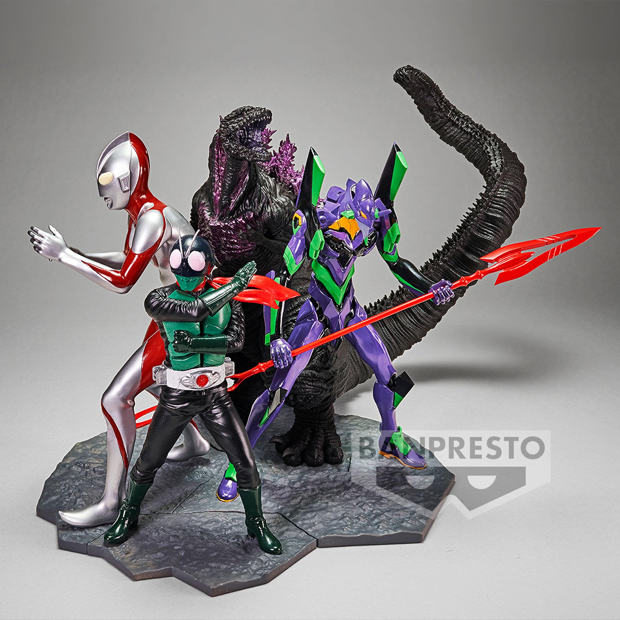Banpresto - Shin Japan Heroes Universe - Masked Rider, Bandai Spirits Art Vignette Figure - Image 6