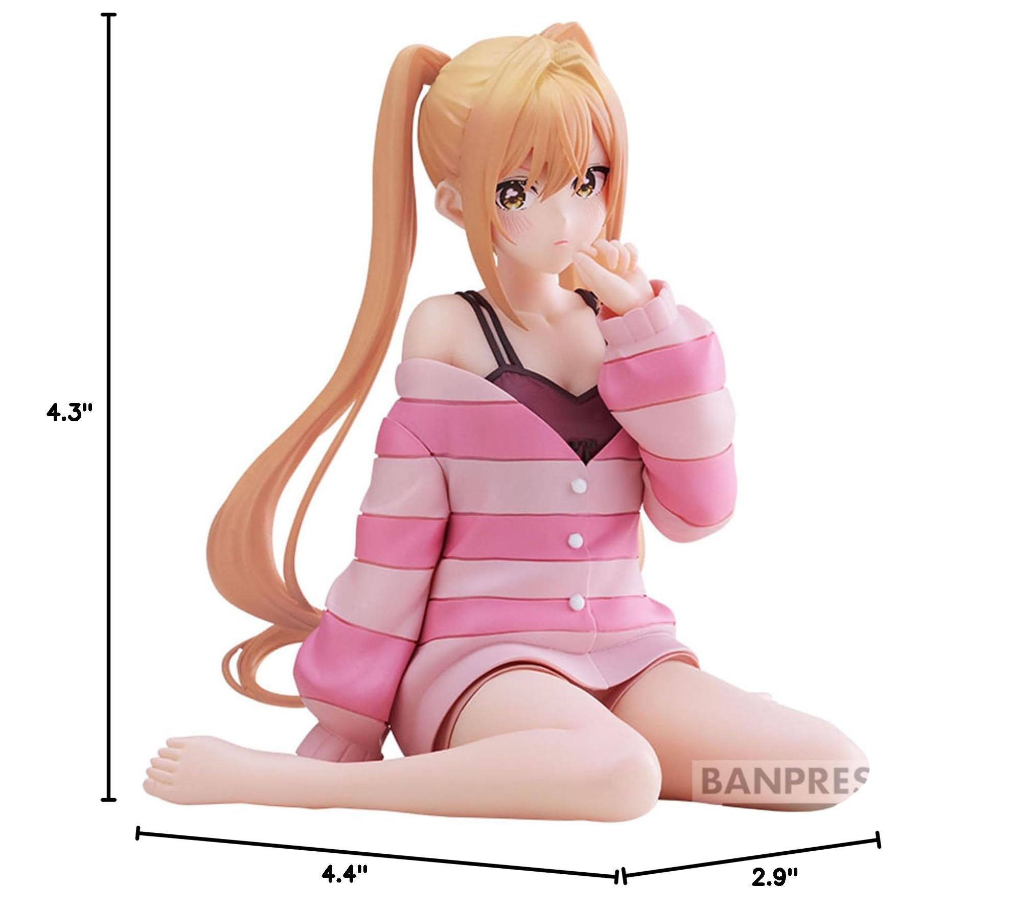 Banpresto - The 100 Girlfriends Who Really, Really Love You - Karane Inda, Bandai Spirits Relax Time Figure - Image 3